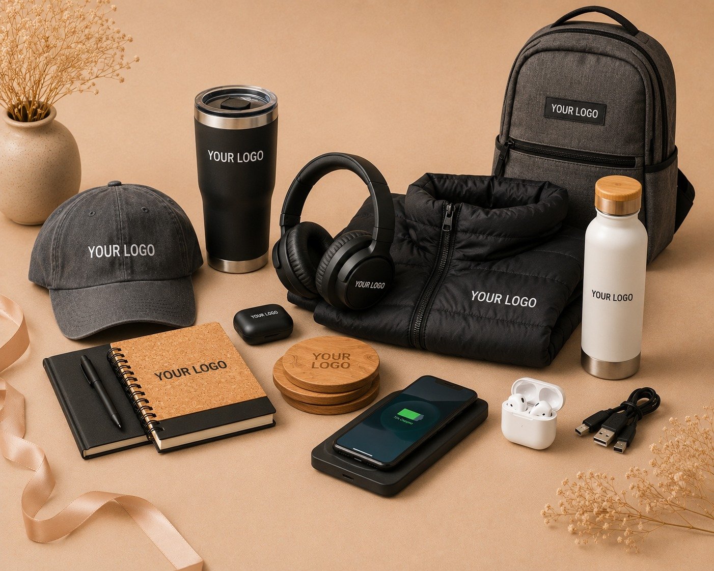 Branded merchandise and corporate swag
